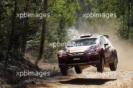 Nasser Al-Attiyah (QAT) Giovanni Bernacchini (ITA) Ford Fiesta RRC .  11-14.09.2014. World Rally Championship, Rd 10, Coates Hire Rally Australia, Coffs Harbour, New South Wales, Australia