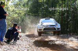 Jari-Matti Latvala (FIN) Miikka Antilla (FIN) Volkswagen Polo R WRC .  11-14.09.2014. World Rally Championship, Rd 10, Coates Hire Rally Australia, Coffs Harbour, New South Wales, Australia