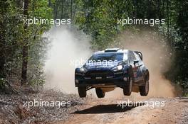 Mikko Hirvonen (FIN) Jarmo Lehtinen (FIN) Ford Fiesta RS WRC .  11-14.09.2014. World Rally Championship, Rd 10, Coates Hire Rally Australia, Coffs Harbour, New South Wales, Australia