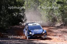 Mikko Hirvonen (FIN) Jarmo Lehtinen (FIN) Ford Fiesta RS WRC .  11-14.09.2014. World Rally Championship, Rd 10, Coates Hire Rally Australia, Coffs Harbour, New South Wales, Australia