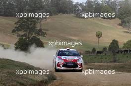 Tony Sullens (AUS) Julia Barkley (AUS) Citroen DS3 R3T .  11-14.09.2014. World Rally Championship, Rd 10, Coates Hire Rally Australia, Coffs Harbour, New South Wales, Australia