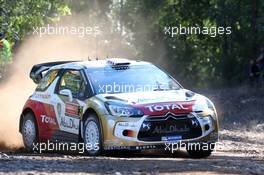 Kris Meeke (GBR) Paul Nagle (IRL) Citroen DS3 WRC .  11-14.09.2014. World Rally Championship, Rd 10, Coates Hire Rally Australia, Coffs Harbour, New South Wales, Australia