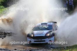Ott Tanak (EST) Raigo Molder (EST) Ford Fiesta RS .  11-14.09.2014. World Rally Championship, Rd 10, Coates Hire Rally Australia, Coffs Harbour, New South Wales, Australia