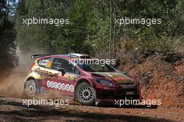 Nasser Al-Attiyah (QAT) Giovanni Bernacchini (ITA) Ford Fiesta RRC .  11-14.09.2014. World Rally Championship, Rd 10, Coates Hire Rally Australia, Coffs Harbour, New South Wales, Australia