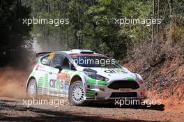 Jourdan Serderidis (GRC) Frederic Miclotte (BEL) Ford Fiesta R5 .  11-14.09.2014. World Rally Championship, Rd 10, Coates Hire Rally Australia, Coffs Harbour, New South Wales, Australia