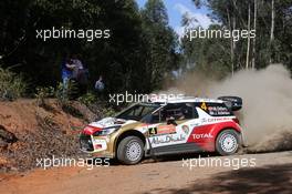 Mads Ostberg (NOR) Jonas Andersson (SWE) Citroen DS3 WRC .  11-14.09.2014. World Rally Championship, Rd 10, Coates Hire Rally Australia, Coffs Harbour, New South Wales, Australia