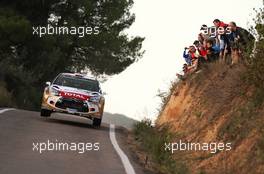 Kris Meeke, Paul Nagle (Citroen DS3 WRC, #3 Citroen Total Abu Dhabi WRT) 23-26.10.2014. World Rally Championship, Rd 12,  Rally de Espana, Salou, Spain.