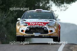 Kris Meeke, Paul Nagle (CitroÃ«n DS3 WRC, #3 CitroÃ«n Total Abu Dhabi WRT) 23-26.10.2014. World Rally Championship, Rd 12,  Rally de Espana, Salou, Spain.