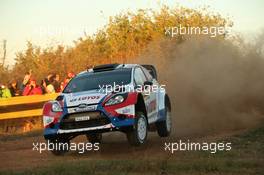 Robert Kubica,  Maciej S zczepaniak (Ford Fiesta RS WRC, #10 RK M-Sport World Rally Team) 23-26.10.2014. World Rally Championship, Rd 12,  Rally de Espana, Salou, Spain.