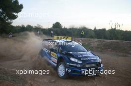 Mikko Hirvonen, Jarmo Lehtinen (Ford Fiesta WRC, #5 M-Sport World Rally Team) 23-26.10.2014. World Rally Championship, Rd 12,  Rally de Espana, Salou, Spain.