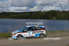 Sander Parn (EST) James Morgan (GBR), Ford Fiesta R2  31.07-03.08.2014. World Rally Championship, Rd 8, Rally Finland, Jyvaskyla, Finland