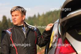 Henning Solberg, Ilka Minor (Ford Fiesta WRC, #19)  31.07-03.08.2014. World Rally Championship, Rd 8, Rally Finland, Jyvaskyla, Finland