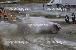 Thierry Neuville, Nicolas Gilsoul (Hyundai i20 WRC, #7 Hyundai Motorsport) 13-16.11.2014. World Rally Championship, Rd 13, Wales Rally GB, Deeside, Flintshire, Wales.