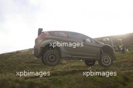 Nasser Al Attiyah, Giovanni Bernacchini (Ford Fiesta RRC, #40) 13-16.11.2014. World Rally Championship, Rd 13, Wales Rally GB, Deeside, Flintshire, Wales.