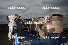Jari-Matti Latvala,  Miikka Anttila (Volkswagen Polo WRC #2, Volkswagen Motorsport) 13-16.11.2014. World Rally Championship, Rd 13, Wales Rally GB, Deeside, Flintshire, Wales.