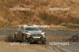 Lorenzo Bertelli,  Mitia Dotta (Ford Fiesta RRC, #37) 13-16.11.2014. World Rally Championship, Rd 13, Wales Rally GB, Deeside, Flintshire, Wales.