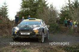 Lorenzo Bertelli,  Mitia Dotta (Ford Fiesta RRC, #37) 13-16.11.2014. World Rally Championship, Rd 13, Wales Rally GB, Deeside, Flintshire, Wales.