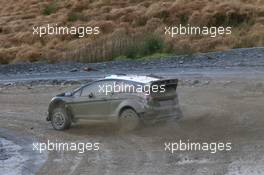 Elfyn Evans, Daniel Barrit (Ford Fiesta WRC, #6 M-Sport World Rally Team) 13-16.11.2014. World Rally Championship, Rd 13, Wales Rally GB, Deeside, Flintshire, Wales.