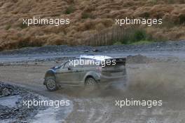 Mikko Hirvonen, Jarmo Lehtinen (Ford Fiesta WRC, #5 M-Sport World Rally Team) 13-16.11.2014. World Rally Championship, Rd 13, Wales Rally GB, Deeside, Flintshire, Wales.