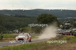 Mads Ostberg, Jonas Andersson (Citroen DS3 WRC, #4 Citroen Total Abu Dhabi WRT) 21-24.08.2014. World Rally Championship, Rd 6, Rallye Deutschland, Trier, Germany.