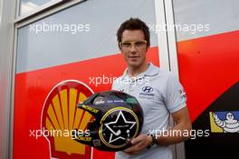 Thierry Neuville (BEL) Hyundai i20 WRC, #7 Hyundai Motorsport with a new Helmet design 20.-24.08.2014. World Rally Championship, Rd 9, Rally Germany, Trier, Germany
