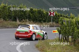 Armin Kremer (GER) Klaus Wicha (GER) Skoda Fabia S2000 #36 20.-24.08.2014. World Rally Championship, Rd 9, Rally Germany, Trier, Germany