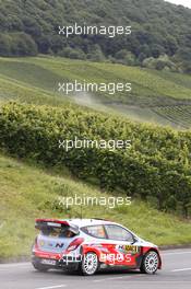 Dani Sordo (ESP) Marc Marti (ESP), Hyundai I20 WRC #8 Hyundai Motorsport 20.-24.08.2014. World Rally Championship, Rd 9, Rally Germany, Trier, Germany