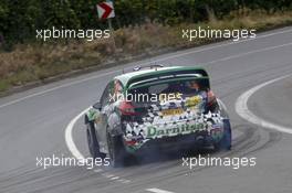 Yurii Protasov (UKR) Pavlo Cheperi (UKR) Ford Fiesta WRC, #12 M-Sport World Rally Team 20.-24.08.2014. World Rally Championship, Rd 9, Rally Germany, Trier, Germany