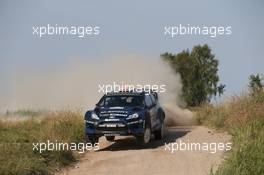 Elfyn Evans, Daniel Barrit (Ford Fiesta WRC, #6 M-Sport World Rally Team) 26-29.06.2014. World Rally Championship, Rd 7, Rally Poland, Mikolajki, Poland.