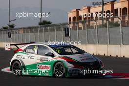   Free Practice 1, Gabriele Tarquini (ITA) Honda Civic WTCC, Castrol Honda WTC Team   12.04.2014. World Touring Car Championship, Rounds 01 and 02, Marrakech, Morocco.