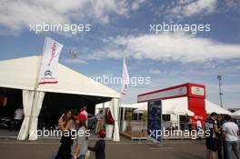   Paddock  12.04.2014. World Touring Car Championship, Rounds 01 and 02, Marrakech, Morocco.