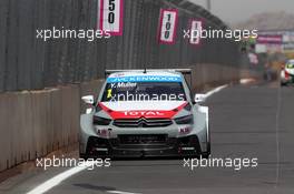   Testing, Yvan Muller (FRA) Citroen C-Elysee WTCC, Citroen Total WTCC  11.04.2014. World Touring Car Championship, Rounds 01 and 02, Marrakech, Morocco.