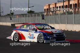   Free Practice 1, Dusan Borkovic (SRB) Chevrolet RML Cruze TC1, NIS Petrol by Campos Racing   12.04.2014. World Touring Car Championship, Rounds 01 and 02, Marrakech, Morocco.