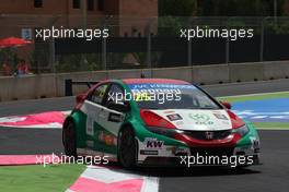   Testing, Mehdi Bennani (MAR) Honda Civic WTCC, Proteam Racing  11.04.2014. World Touring Car Championship, Rounds 01 and 02, Marrakech, Morocco.