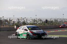   Free Practice 1, Tiago Monteiro (POR) Honda Civic WTCC, Castrol Honda WTC Team   12.04.2014. World Touring Car Championship, Rounds 01 and 02, Marrakech, Morocco.