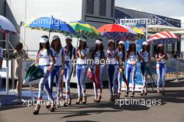   Grid Girls   12.04.2014. World Touring Car Championship, Rounds 01 and 02, Marrakech, Morocco.