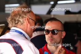   (L-R) Franz Engstler (DEU) 320 TC, Liqui Moly Team Engstler and Pasquale Di Sabatino (ITA) BMW 320 TC, Liqui Moly Team Engstler  11.04.2014. World Touring Car Championship, Rounds 01 and 02, Marrakech, Morocco.