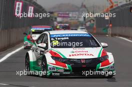   Testing, Gabriele Tarquini (ITA) Honda Civic WTCC, Castrol Honda WTC Team  11.04.2014. World Touring Car Championship, Rounds 01 and 02, Marrakech, Morocco.