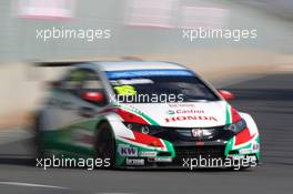   Free Practice 1, Tiago Monteiro (POR) Honda Civic WTCC, Castrol Honda WTC Team   12.04.2014. World Touring Car Championship, Rounds 01 and 02, Marrakech, Morocco.