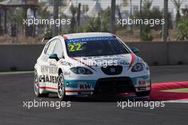   Free Practice 1, Petr FulÃ­n (CZE) SEAT Leon WTCC, Campos Racing   12.04.2014. World Touring Car Championship, Rounds 01 and 02, Marrakech, Morocco.