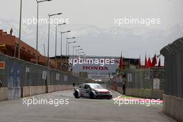   Testing, JosÃ© Maria Lopez (ARG) Citroen C-Elysee WTCC, Citroen Total WTCC  11.04.2014. World Touring Car Championship, Rounds 01 and 02, Marrakech, Morocco.