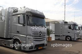   Motorhome Citroen  12.04.2014. World Touring Car Championship, Rounds 01 and 02, Marrakech, Morocco.