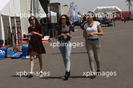 10.04.2014- Girls in the paddock