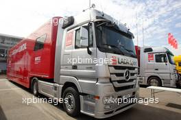   Lada motorhome  12.04.2014. World Touring Car Championship, Rounds 01 and 02, Marrakech, Morocco.