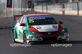   Free Practice 1, Mehdi Bennani (MAR) Honda Civic WTCC, Proteam Racing   12.04.2014. World Touring Car Championship, Rounds 01 and 02, Marrakech, Morocco.