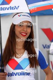   Autograph session, Grid Girl   13.04.2014. World Touring Car Championship, Rounds 01 and 02, Marrakech, Morocco.