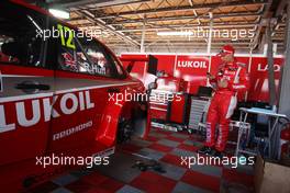   Free Practice 1, Robert Huff (GBR) LADA Granta 1.6T, LADA Sport Lukoil   12.04.2014. World Touring Car Championship, Rounds 01 and 02, Marrakech, Morocco.