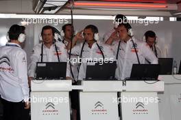   Free Practice 2, Citroen Total WTCC Team   12.04.2014. World Touring Car Championship, Rounds 01 and 02, Marrakech, Morocco.