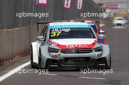   Testing, JosÃ© Maria Lopez (ARG) Citroen C-Elysee WTCC, Citroen Total WTCC  11.04.2014. World Touring Car Championship, Rounds 01 and 02, Marrakech, Morocco.