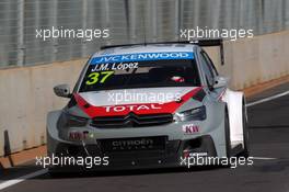   Free Practice 1, JosÃ© Maria Lopez (ARG) Citroen C-ElysÃ©e WTCC, Citroen Total WTCC   12.04.2014. World Touring Car Championship, Rounds 01 and 02, Marrakech, Morocco.